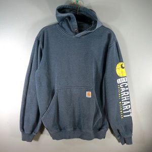 Carhartt Sleeve Spellout Hoodie Sweatshirt